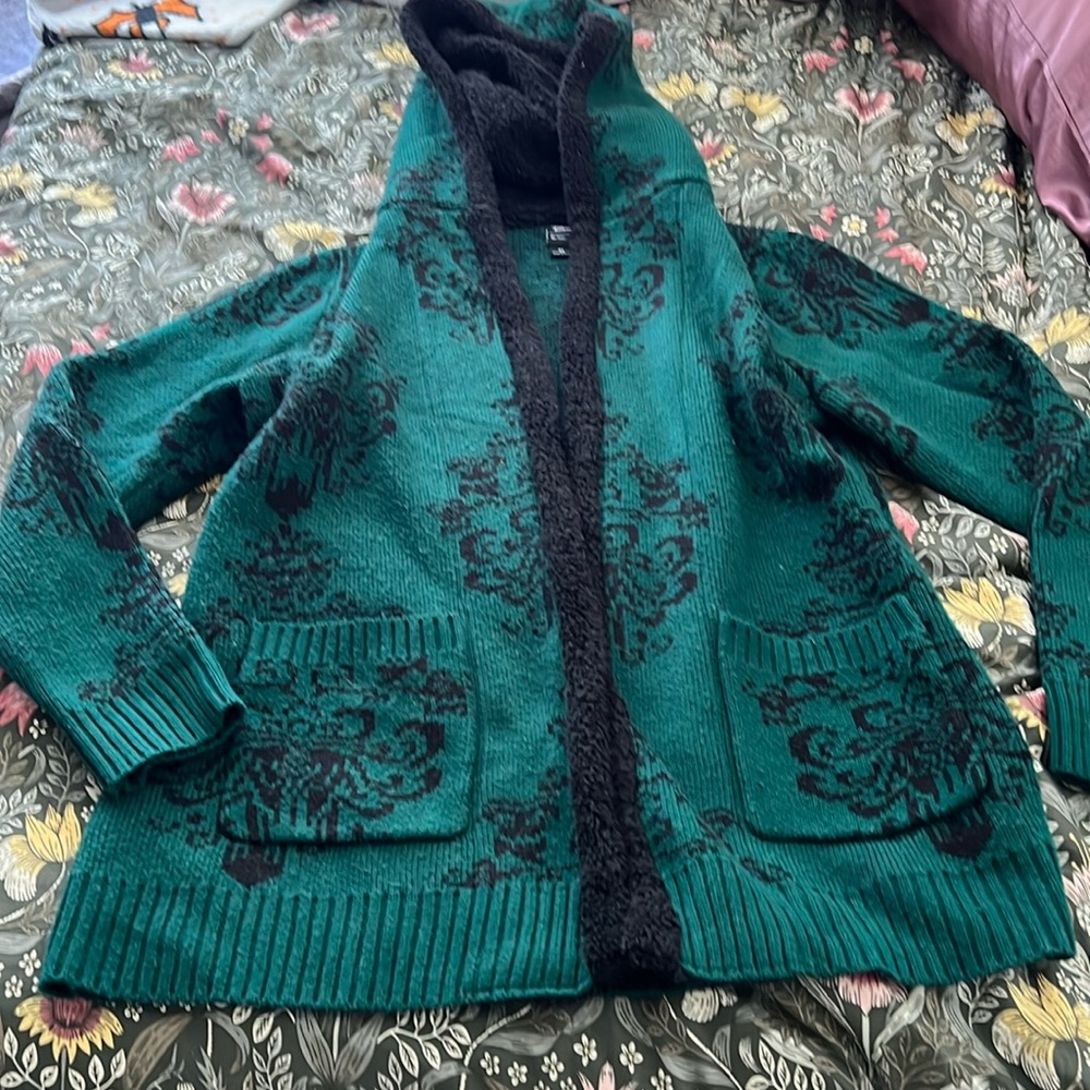 Haunted mansion cardigan